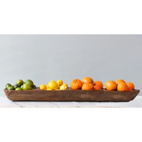 Wood 3 Section Serving Bowl - Medium