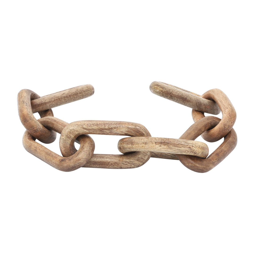 Wooden Chain - Brown.