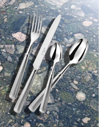 Beatrix Flatware 5 Piece Setting - Stainless Steel