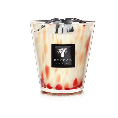 Pearls Coral Candle -