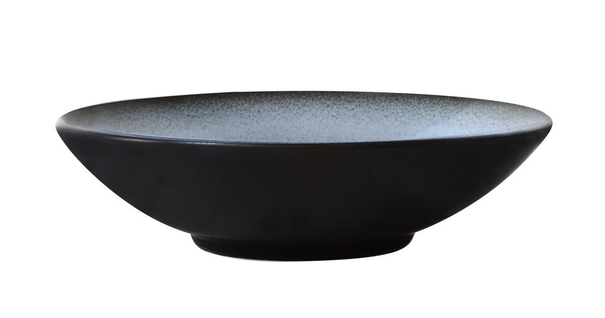 Tourron Ecorce Dinnerware Bleu & Grey