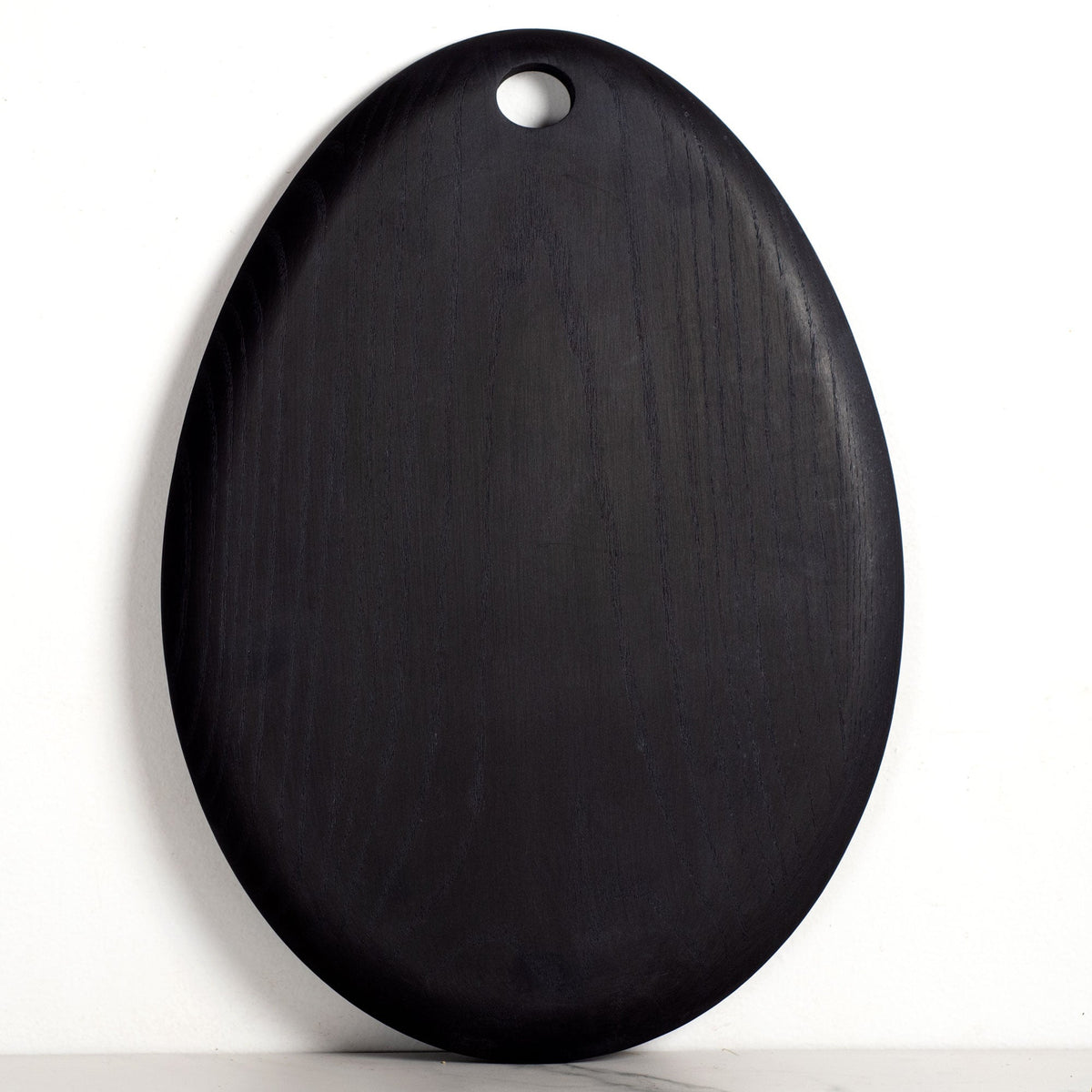 Ebonized Ash Oval Serving Board - Small