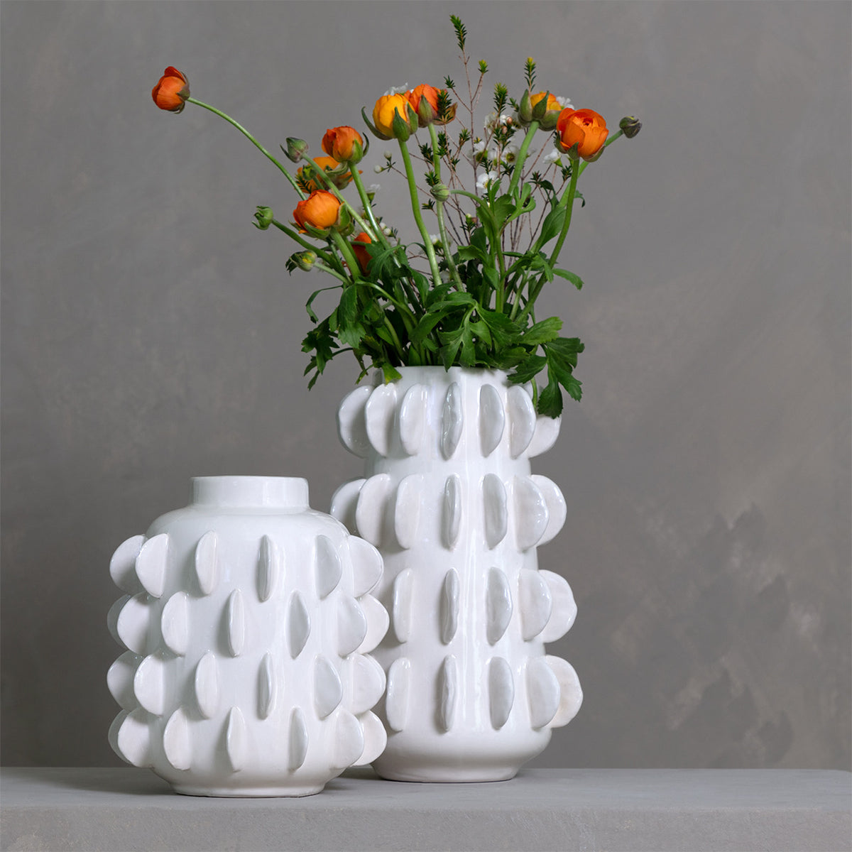 Whalen White Vase