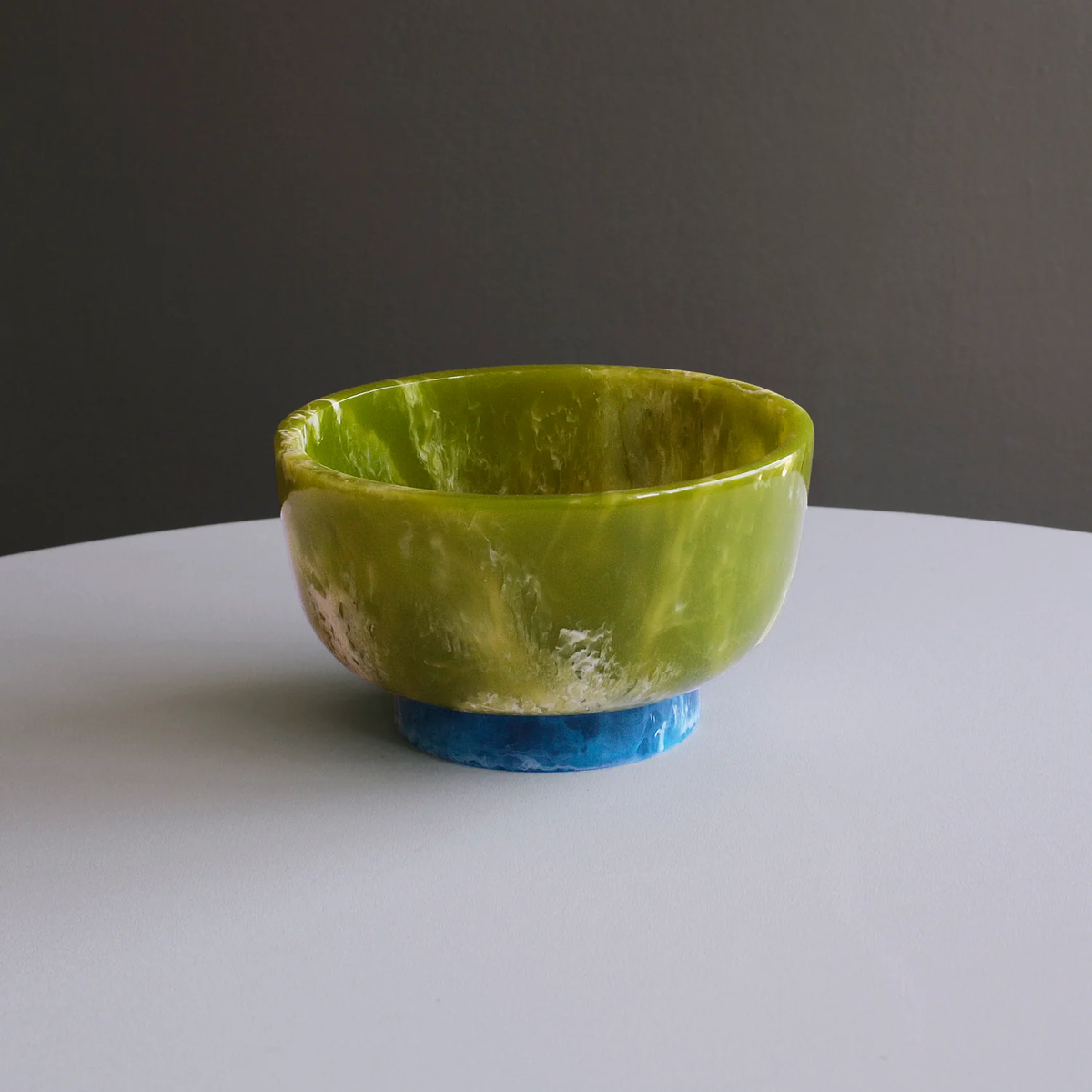Resin Rio Bowl Green & Blue -
