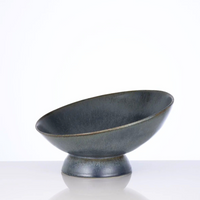 Tori Slanted Bowl - Blue