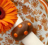 Candy Dots Napkin Ring Set of 4 -