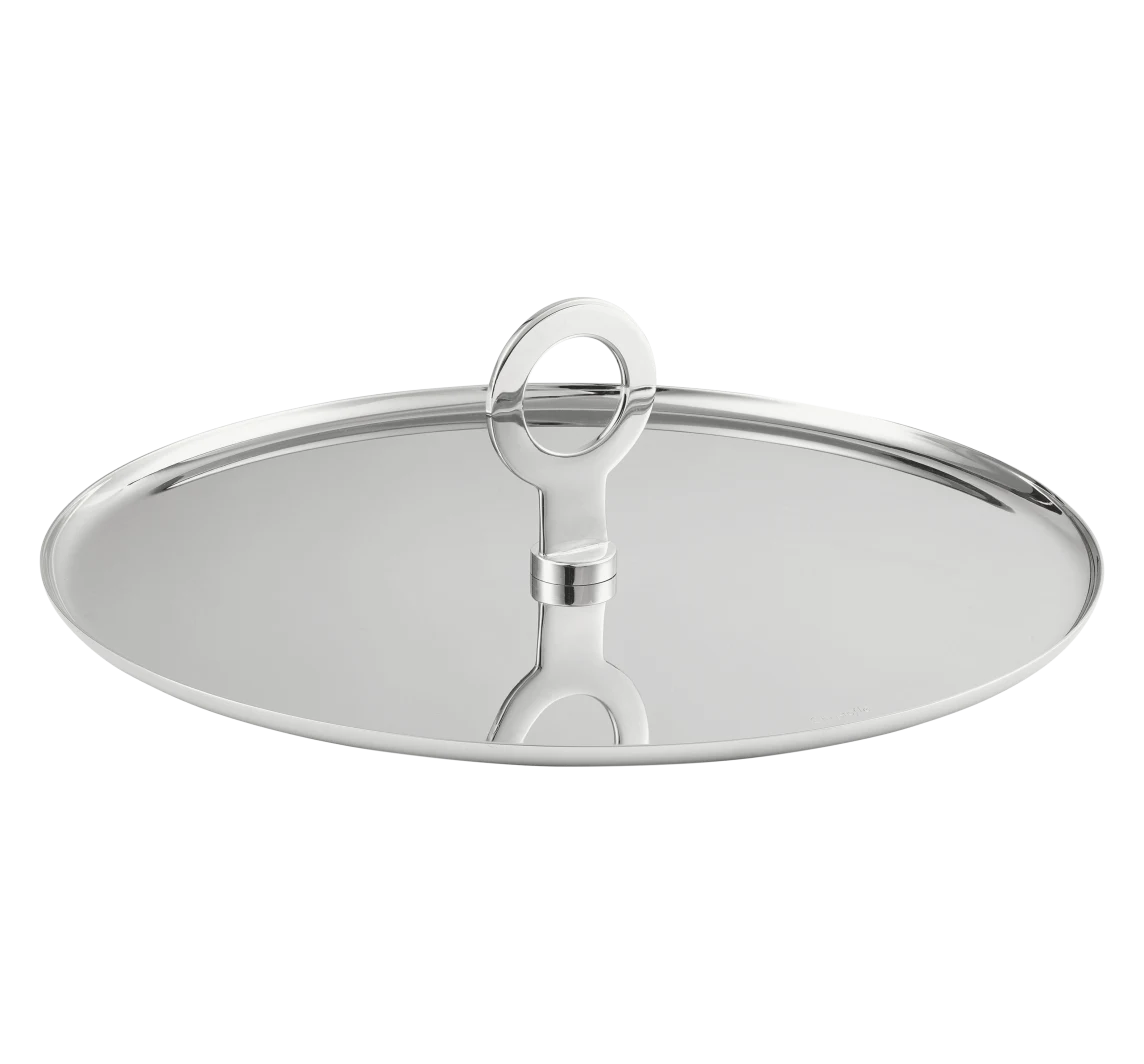 Oh De Christofle Stainless Steel Appetizer Plate – Current Home NY
