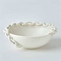 Catena Matte White Bowl