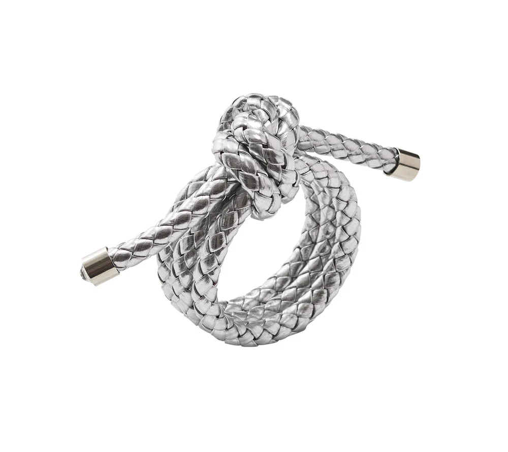 Rope Knot Napkin Ring Set of 4 -