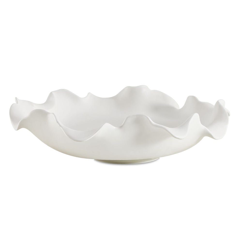 Wave Crest Bowl - White