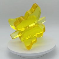 Acrylic Butterfly Sculptures 6" - Set of 2 -