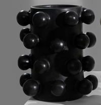 Molecule Vase -  Black