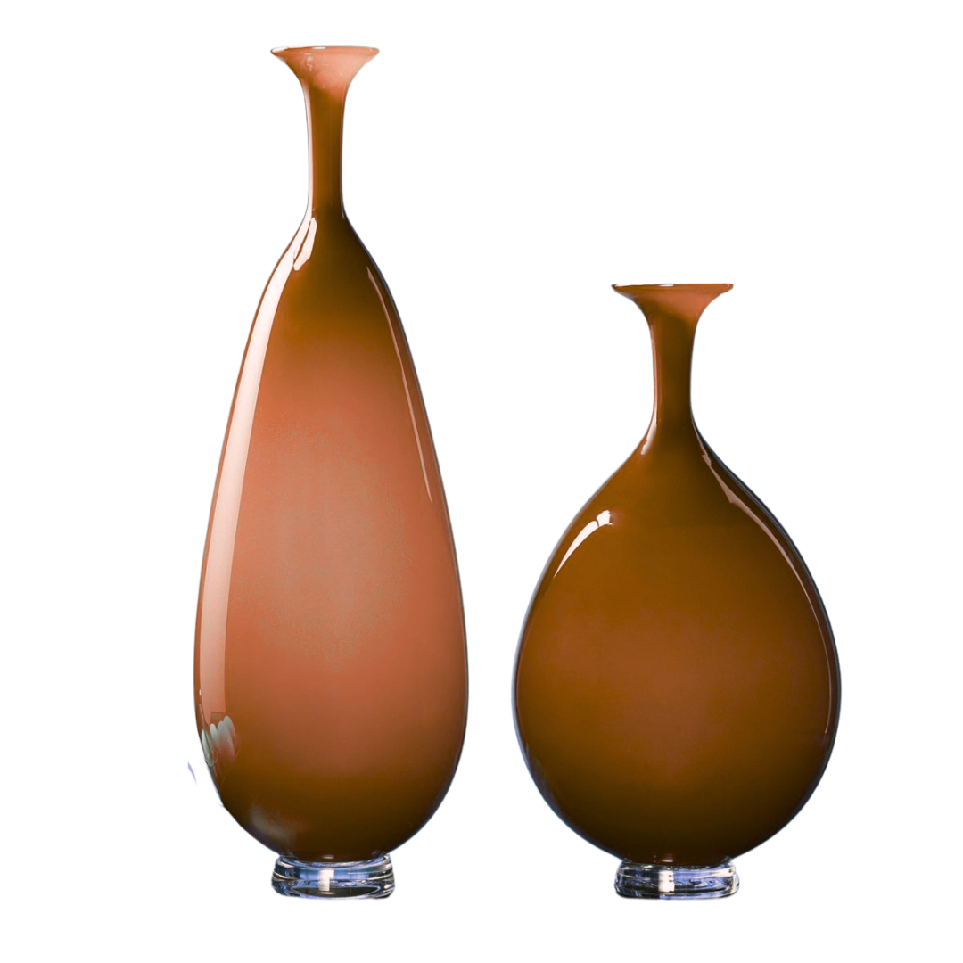 Trumpet Vase Aubergine