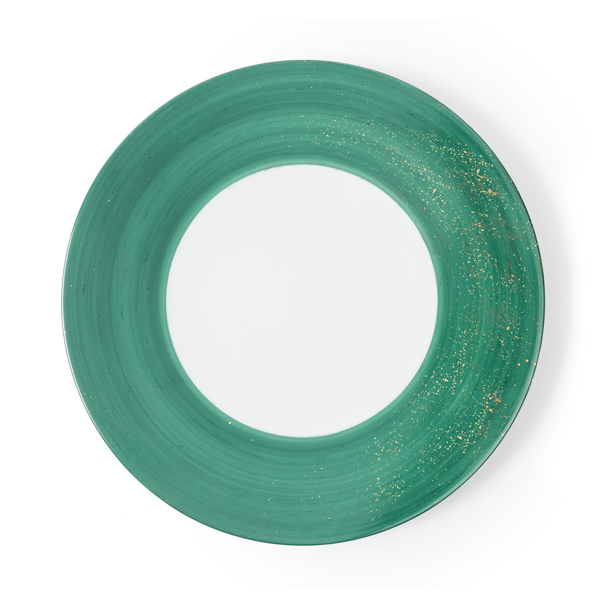 Golden Green Dinnerware -