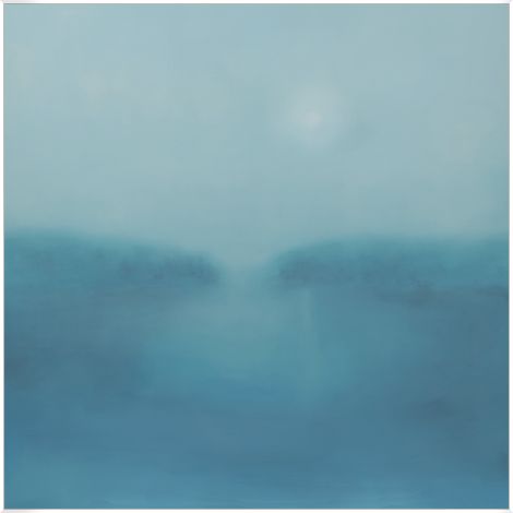 Cool Harvest Moon Art  36 x 36