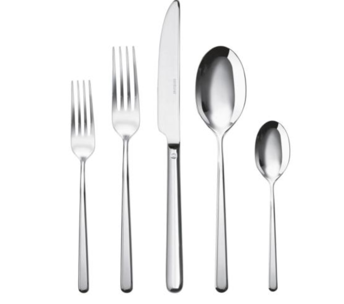 Linear 5pc Place Setting Solid Handle