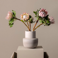 Volumes Vase Beige -