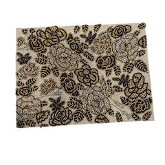 Floral Afikoman Cover - Gold Mix