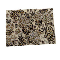 Floral Afikoman Cover - Gold Mix