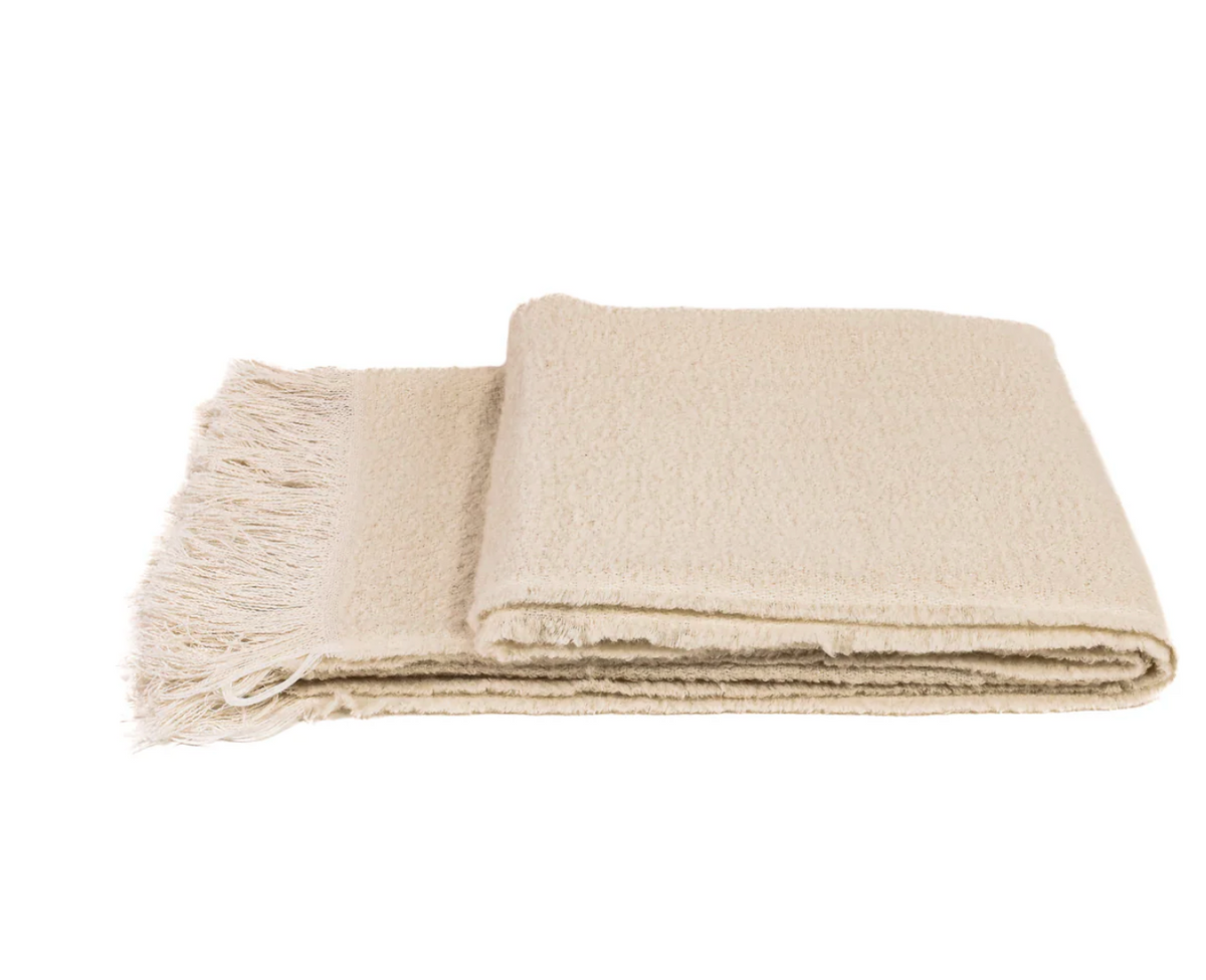 Winters Throw White 70 x 55