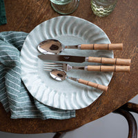 Bamboo Flatware 5 Piece Setting