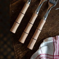 Bamboo Flatware 5 Piece Setting