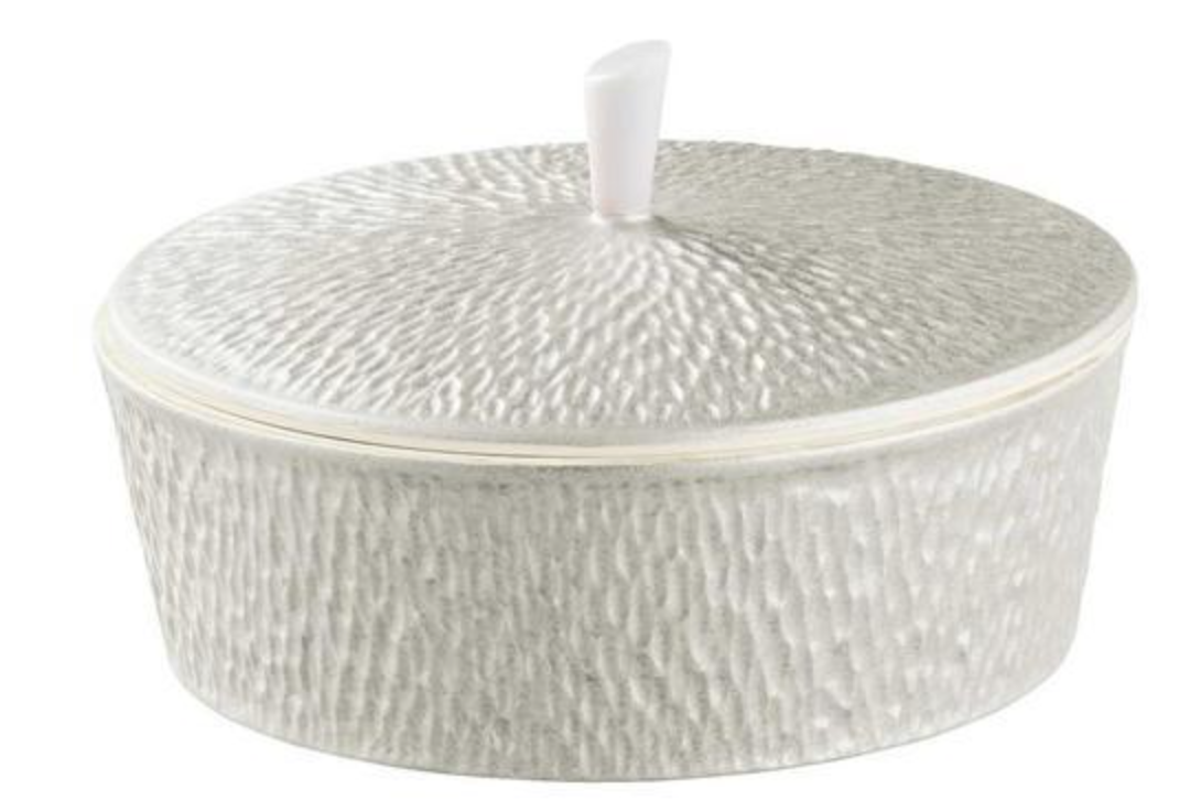 Mineral Irise Dinnerware Pearl Grey