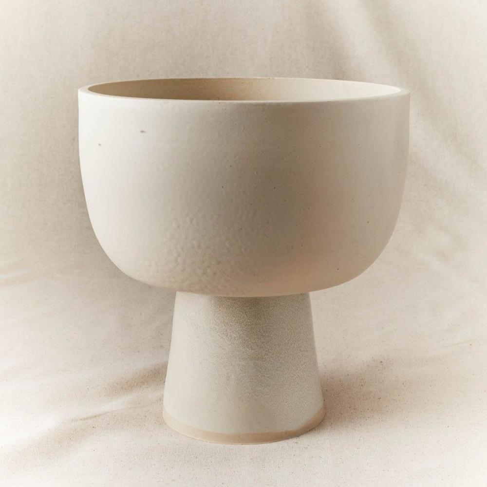 Footed Ceramic Large Bowl