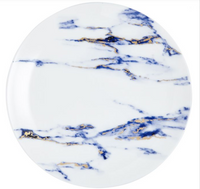 Venice Fog Marble Dinnerware Azure