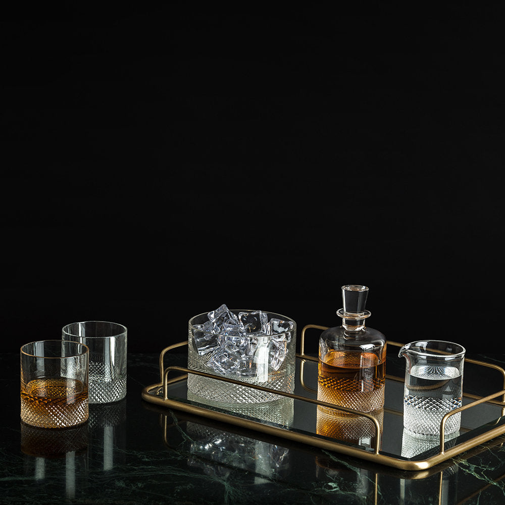 Richard Brendon Diamond Old Fashioned Tumbler - Thumbnail 3