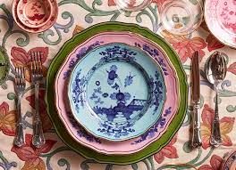 Oriente Italiano Dinnerware Iris – Current Home NY