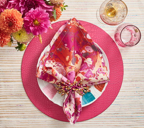 Slick Napkin Pink Set of 4