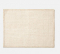 June Rectangle Placemat Flax Set of 4