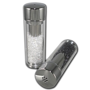 Crystal Salt & Pepper Shaker Set