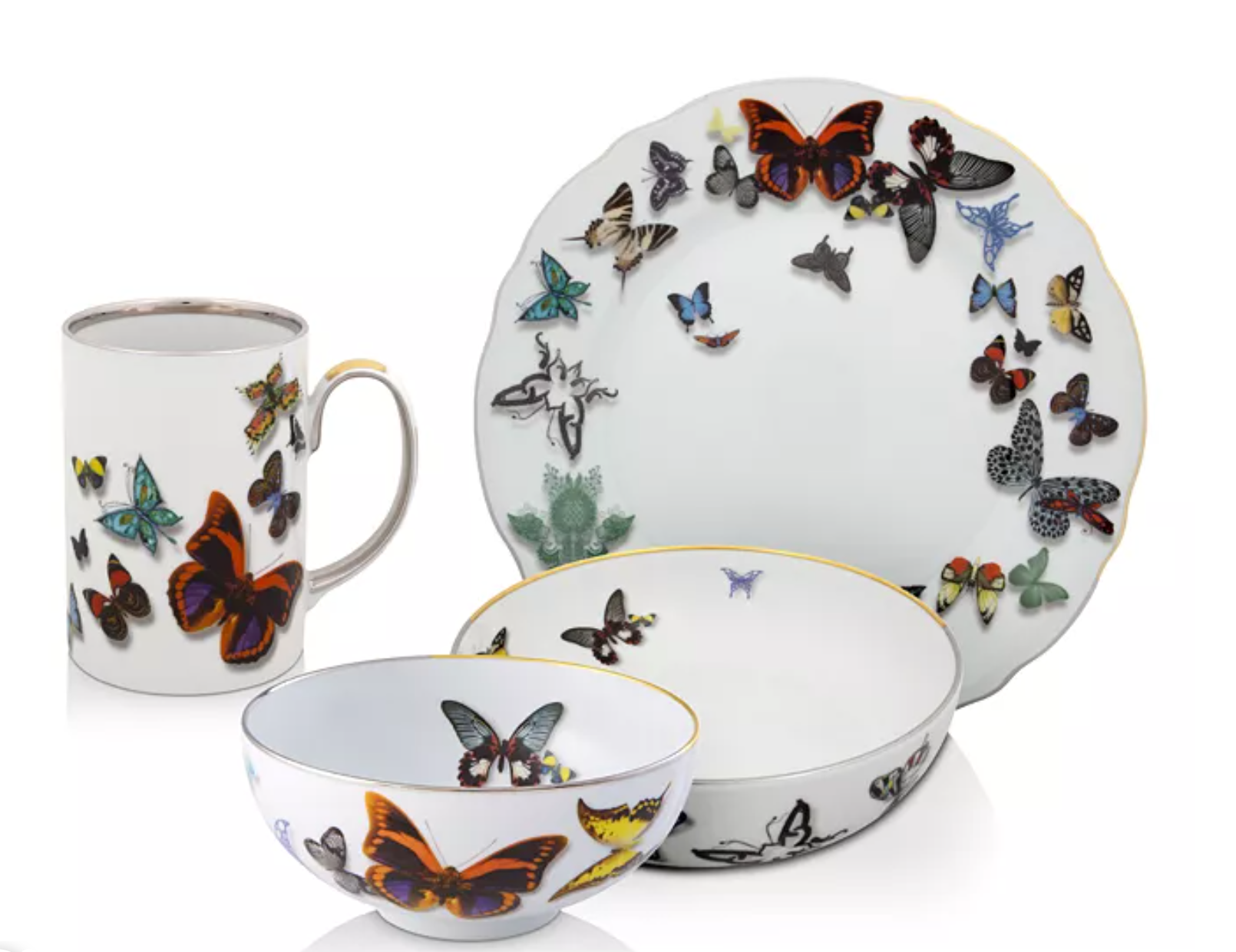 Vista Alegre Christian Lacroix - Butterfly Parade Soup Bowl By