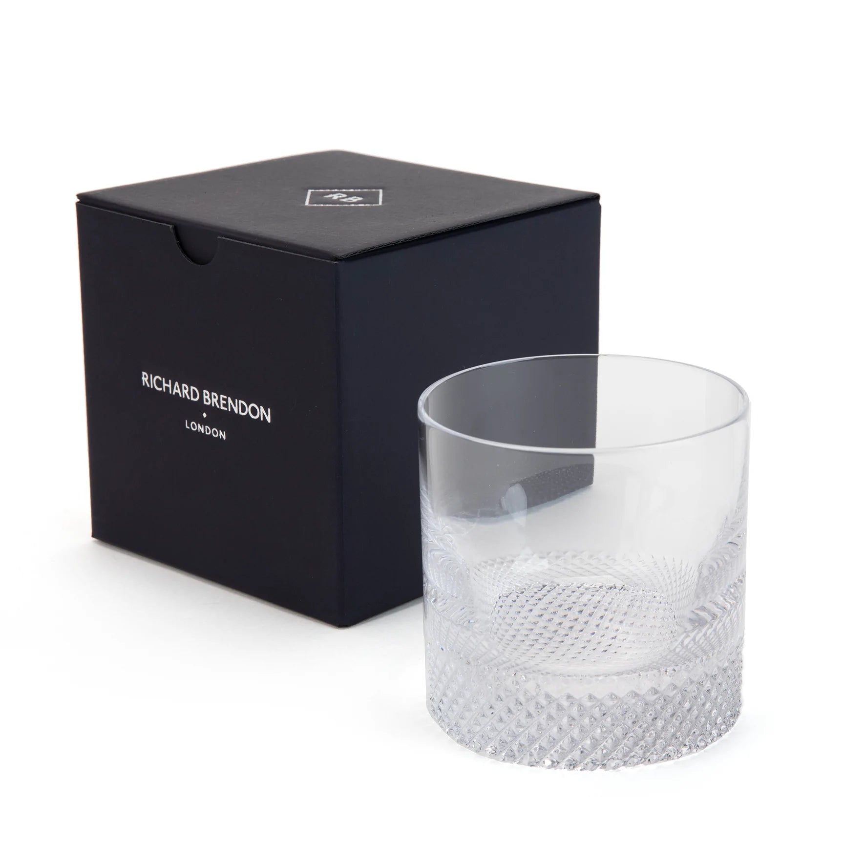 Richard Brendon Diamond Old Fashioned Tumbler - Thumbnail 4