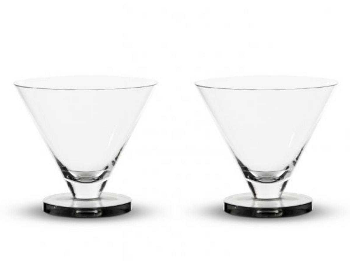 Puck Cocktail Glass Set of 2