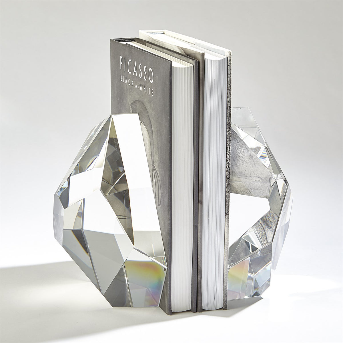 Crystal Bookend Set