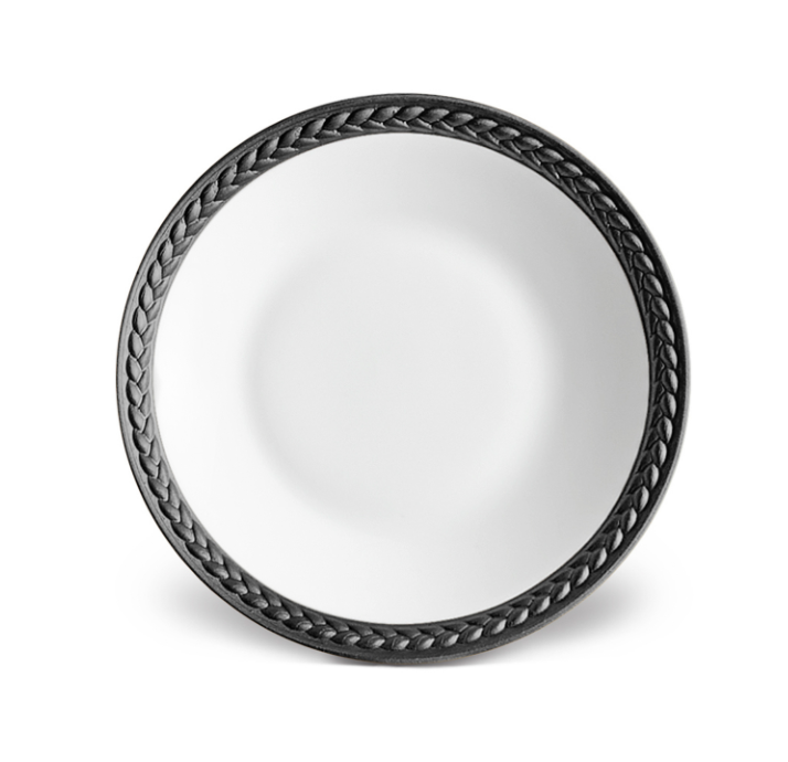 Soie Tressée Black Dinnerware