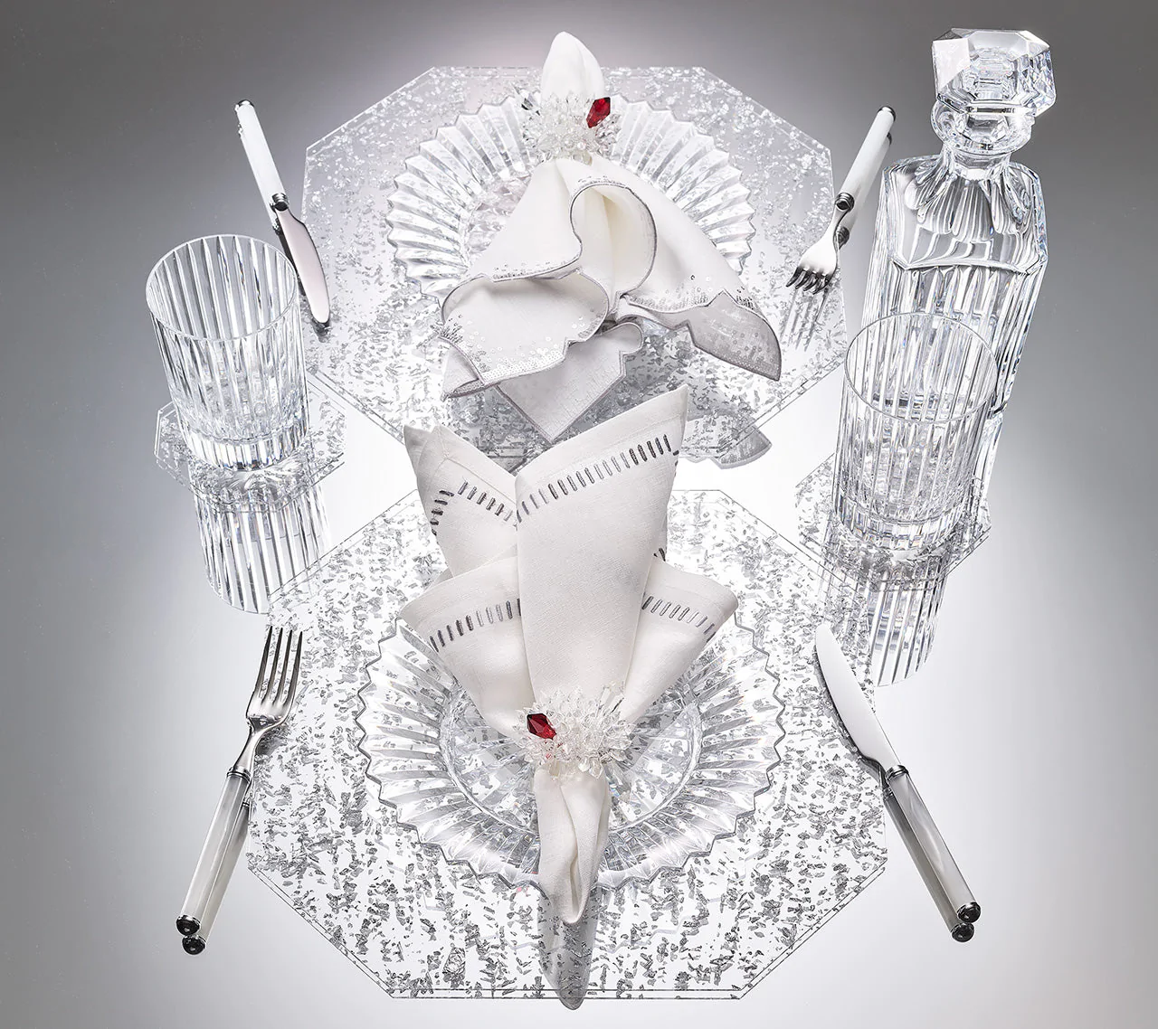 Baccarat x Kim Seybert Harmonie Napkin