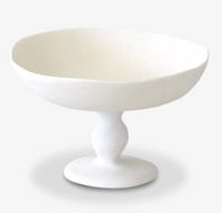 Tina Frey Pedestal Bowl White
