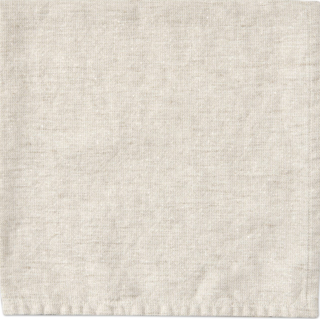 Metallic Casual Napkin Taupe SilverSet of 4