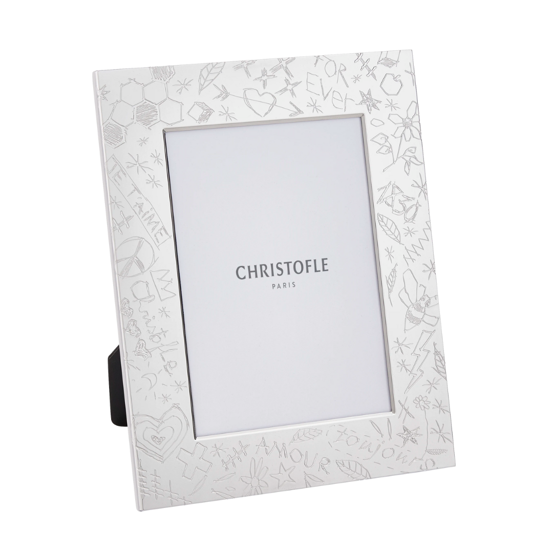 Graffiti Silver Plated Picture Frame 5x7 – Current Home NY Graffiti Silver Plated Picture Frame 5x7 – Current Home NY