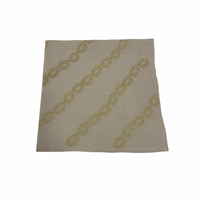 Metallic Vines Napkin Set 4