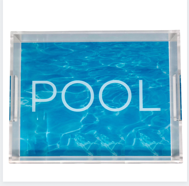 Pool Tray with Handles