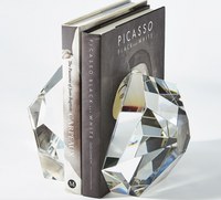 Crystal Bookend Set