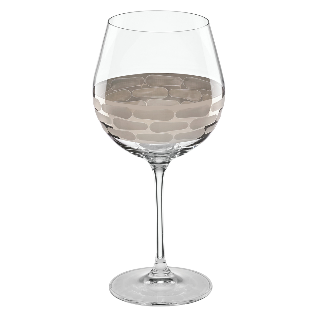 TRURO RED WINE GLASS | PLATINUM