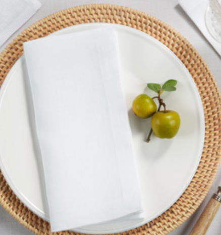 Simple Linen Napkin Set of 4