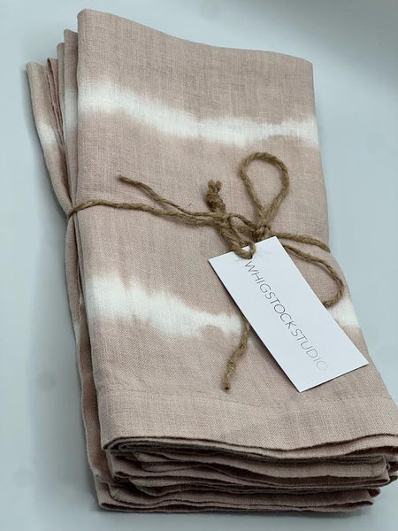 Hand Dyed Linen Napkin Set of 4 - Bone – Current Home NY