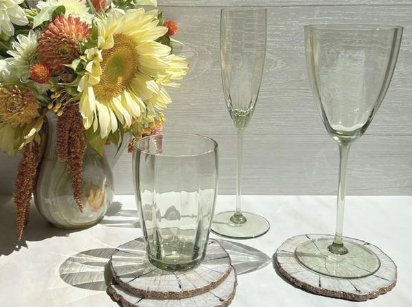 Sunburst Wine Glasses